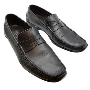 To boot New York mens penny loafers black 11 leather apron driving shoes